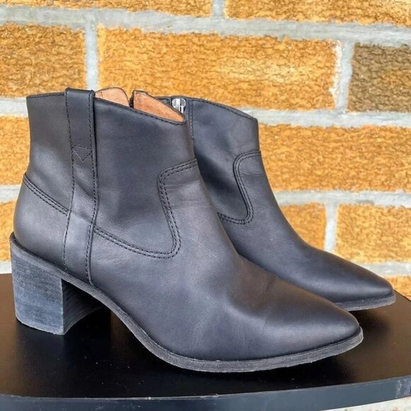 Madewell Lonnie Booties size 7.5 - Picture 1 of 10